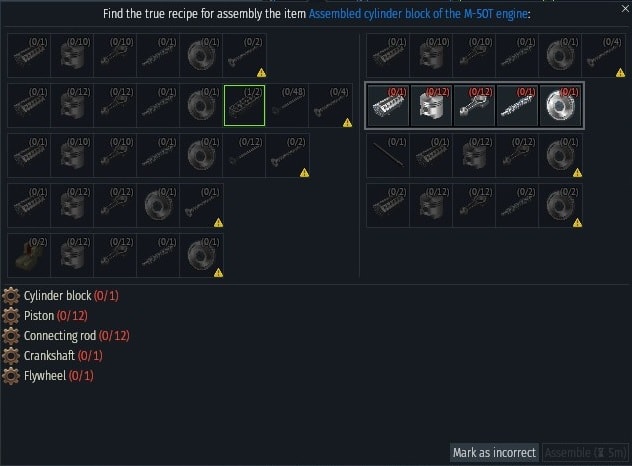 IS-7 motorblokk recipie-min