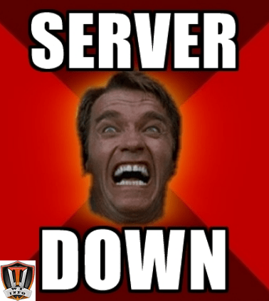 server down schwarz